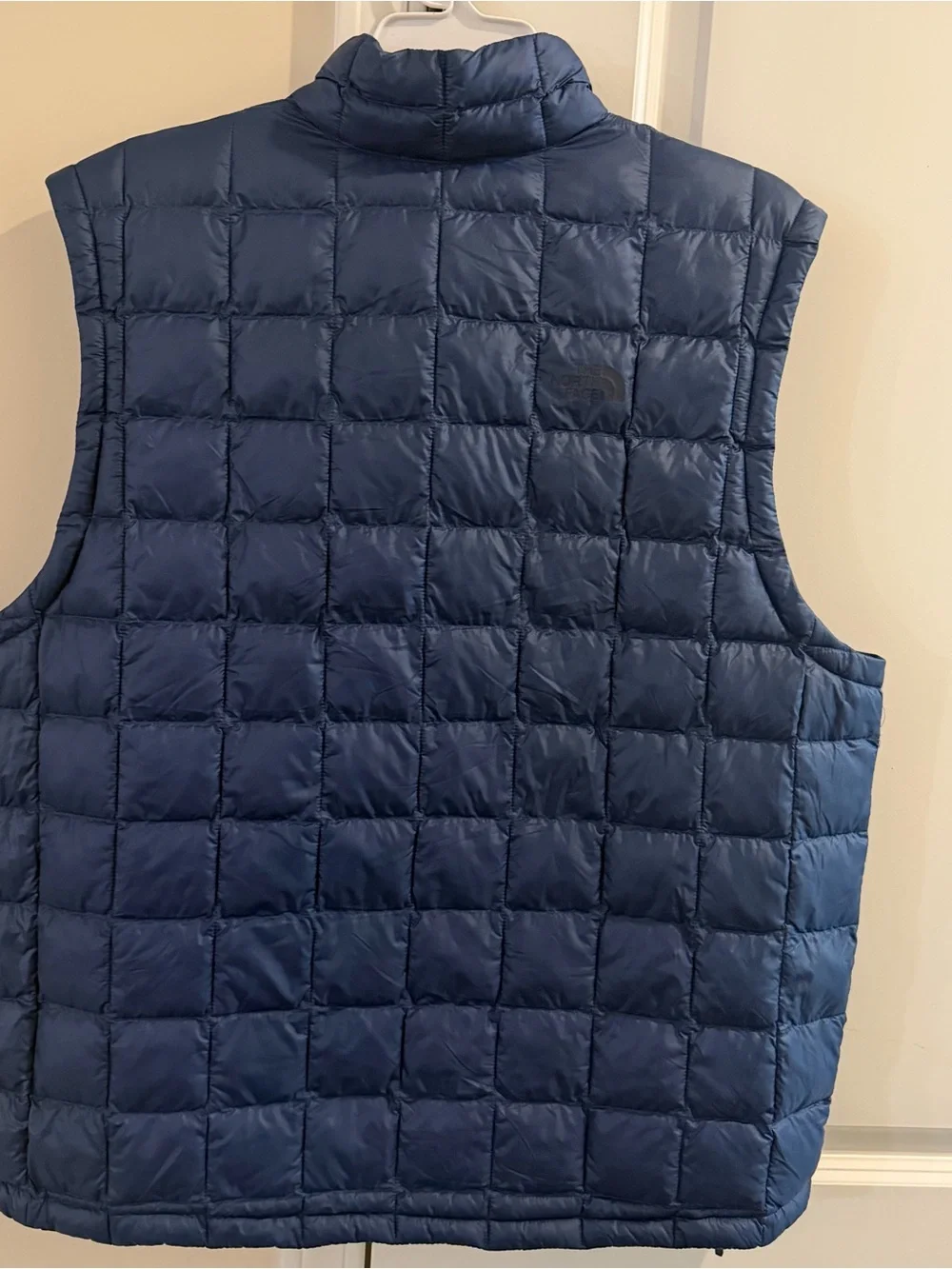 The North Face Men’s Blue Quilted Down Vest Size XL